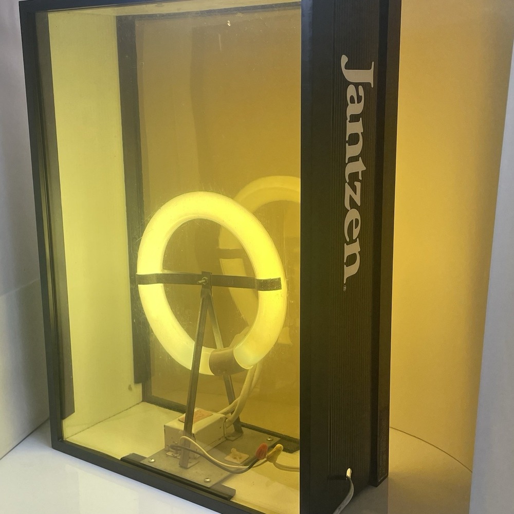 Vintage Jantzen Advertising Light Box Housing / Case Working- ‎ No Poster